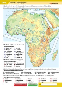 Produktabbildung zu Zusatzmaterialien - Afrika - Großer Kozenn-Atlas