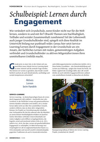 Produktabbildung zu Schulbeispiel - Lernen durch Engagement