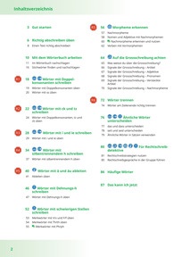 Inhaltsverzeichnis - Flex und Flora 5 - Richtig schreiben