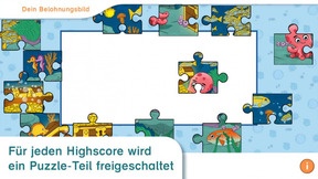 Grundschule Deutsch App - Belohnungspuzzle