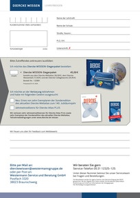 Produktabbildung zu Lehrerbogen & Klassengewinn - Diercke WISSEN 2026