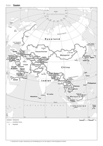 Produktabbildung zu Asien - Staaten
