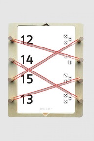 Beispielkarte 2: Zählen bis 20 - Lösung