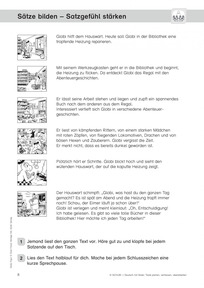 Beispiel KV 8 - Sätze bilden