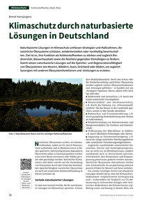 Produktabbildung zu Klimaschutz durch naturbasierte Lösungen in Deutschland