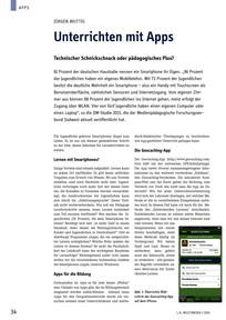 Produktabbildung zu Unterrichten mit Apps - Technischer Schnickschnack oder pädagogisches Plus?