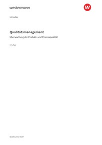 Probeseiten Qualitätsmanagement - Überwachung der Produkt- und Prozessqualität - Arbeitsheft, 3. Auflage 2025