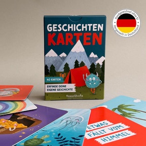 40 bunte Motive fördern das freie Erzählen.