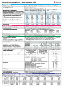 Produktabbildung zu Personalverrechnung für die Praxis 2026