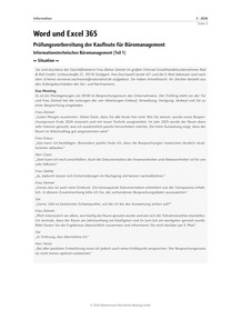 Produktabbildung zu Word und Excel 365 - Prüfungsvorbereitung der Kaufleute   für Büromanagement ? Informationstechnisches  Büromanagement (Teil 1)