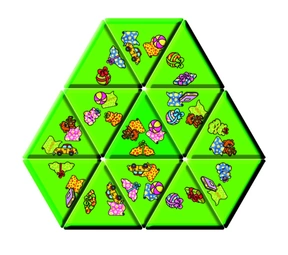 Spiel 3 aus SCHUBITRIX mini - Unterscheiden und verknüpfen