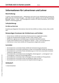 Produktabbildung zu Stundenbild Oktober: Ich finde mich in Karten zurecht - Diercke Weltatlas fächerübergreifend