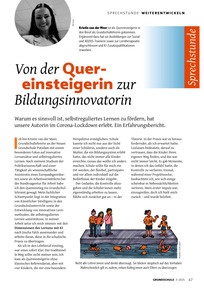 Produktabbildung zu Von der Quereinsteigerin zur Bildungsinnovatorin