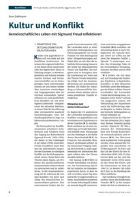 Produktabbildung zu Kultur und Konflikt - Gemeinschaftliches Leben mit Sigmund Freud reflektieren