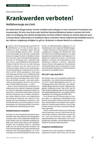 Produktabbildung zu Krankwerden verboten! - Notfallvorsorge am Limit