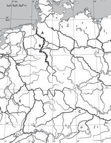 Produktabbildung zu Kartenaufgabe Deutschland - Wettbewerbsbogen Klassensieger