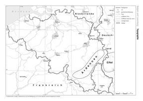 Produktabbildung zu Belgien und Luxemburg - Topographie