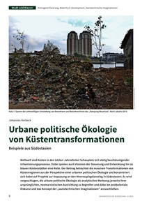 Produktabbildung zu Urbane politische Ökologie von Küstentransformationen - Beispiele aus Südostasien