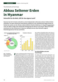 Produktabbildung zu Abbau Seltener Erden in Myanmar - Rohstoffe für die Welt, Gift für das eigene Land?
