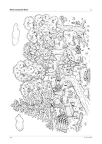 Material «Wortschatzbild Wald»