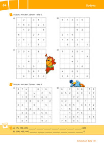 Denken und Rechnen 2011 - Arbeitsheft 3: Sudoku