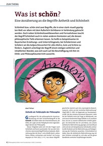 Produktabbildung zu Was ist schön? - Eine Annäherung an die Begriffe Ästhetik und Schönheit