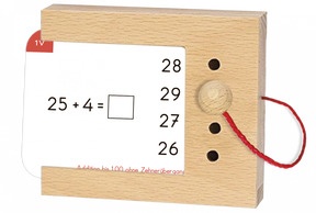 Beispielkarte: Addition bis 100 ohne Zehnerübergang