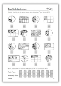Bruchteile - Aufgaben