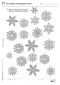 Produktabbildung zu Die größten Schneegeheimnisse - Kopiervorlage Lesebuch 2