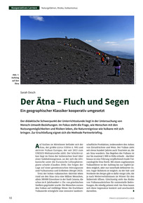 Produktabbildung zu Der Ätna – Fluch und Segen - Ein geographischer Klassiker kooperativ umgesetzt