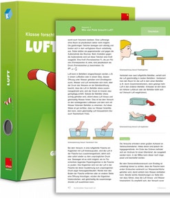 Grundschulkiste LUFT: Überblicksseite zu Sequenz 1