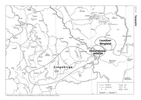 Produktabbildung zu Sachsen (Topographie)