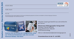 Produktabbildung zu Gewinnspielcoupon: Diercke WISSEN (Kl. 7-10) - Diercke WISSEN 2025