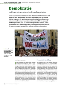 Produktabbildung zu Demokratie - Im Unterricht verstehen, im Schulalltag erleben