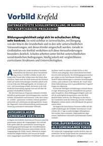 Produktabbildung zu Vorbild Krefeld - Datengestützte Schulentwicklung im Rahmen des Startchancenprogramms