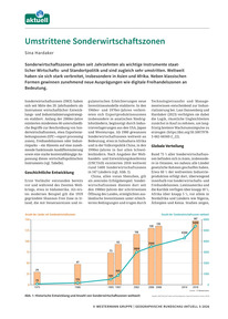 Produktabbildung zu Umstrittene Sonderwirtschaftszonen - Datenblatt Juni 2026