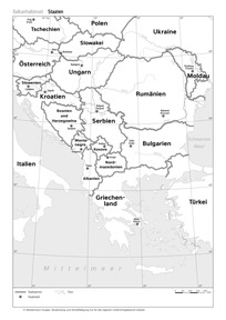 Produktabbildung zu Balkanhalbinsel - Staaten