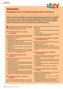 Produktabbildung zu Methodik - Resilienz bei Grundschulkindern fördern