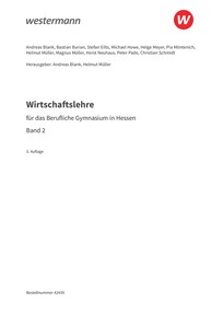 Probeseiten Wirtschaftslehre für das Berufliche Gymnasium in Hessen - Schulbuch 2, 3. Auflage 2026