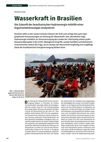 Produktabbildung zu Wasserkraft in Brasilien - Die Zukunft der brasilianischen Energieversorgung mithilfe einer Argumentationswippe analysieren