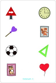 Beispielkarte: Farbenwelt