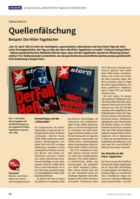 Produktabbildung zu Quellenfälschung - Beispiel: Die Hitler-Tagebücher