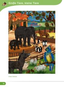 Probekapitel "Große Tiere, kleine Tiere" aus BAUSTEINE Fibel