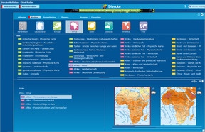Screenshot - Diercke Atlas PC - Kartenbrowser