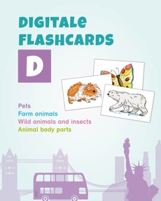 Produktabbildung zu Digitale Flashcards für PC - Paket D; pets, farm animals, wild animals and insects, animal body parts
