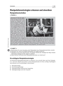 Produktabbildung zu Manipulationsstrategien erkennen und einordnen - Ausgabe 1/2022