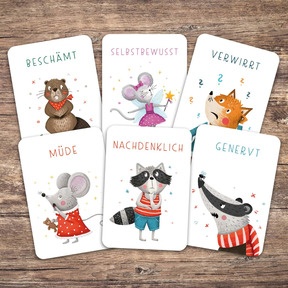 Gefühle verstehen lernen: Vielfältige Emotionen von beschämt bis selbstbewusst fördern Empathie und Ausdrucksfähigkeit