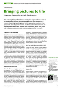 Produktabbildung zu Bringing pictures to life - How to use the app ChatterPix in the classroom