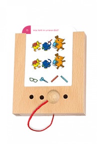 Was fehlt mit der Maus 5-6+. Lochkasten