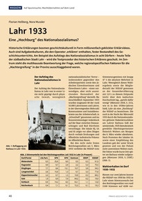 Produktabbildung zu Lahr 1933 - Eine „Hochburg” des Nationalsozialismus?